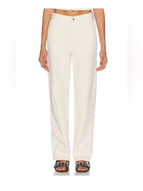 Carhartt Women's Cream Straight-Leg Work Pants